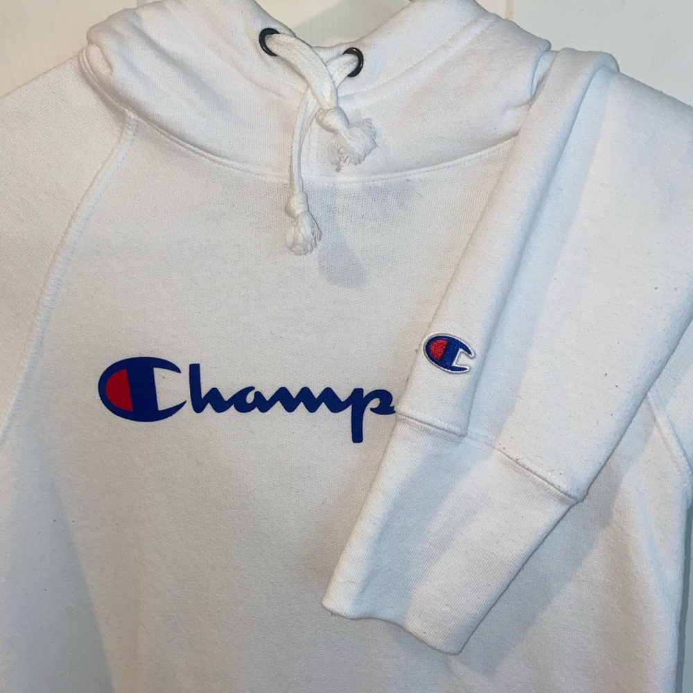 Champion White Sweatshirt